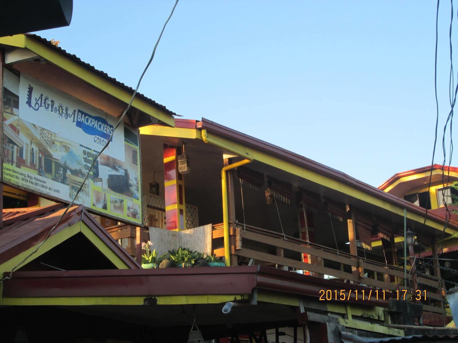 Hotel Lagrosa Backpackers Corón Exterior foto